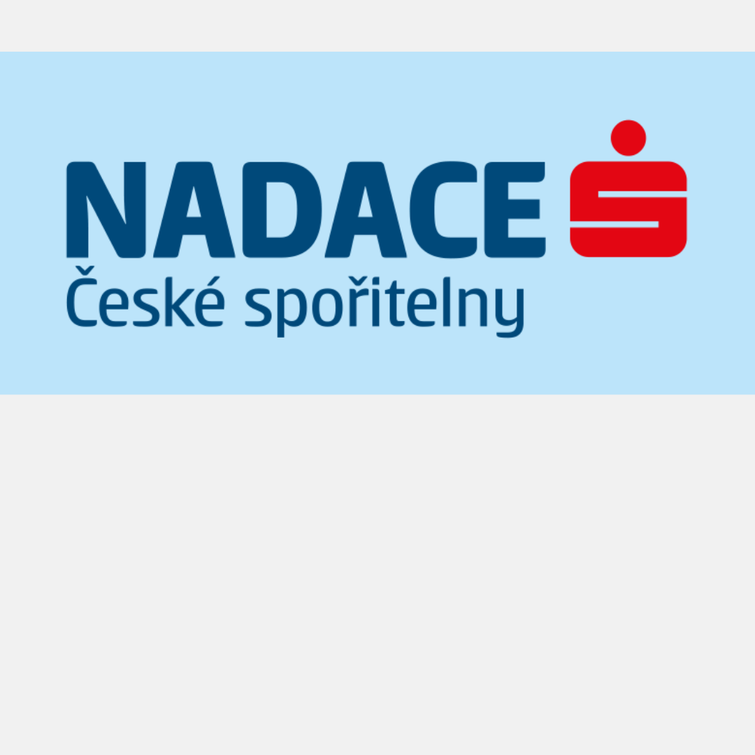 Podpořila nás i Nadace České spořitelny